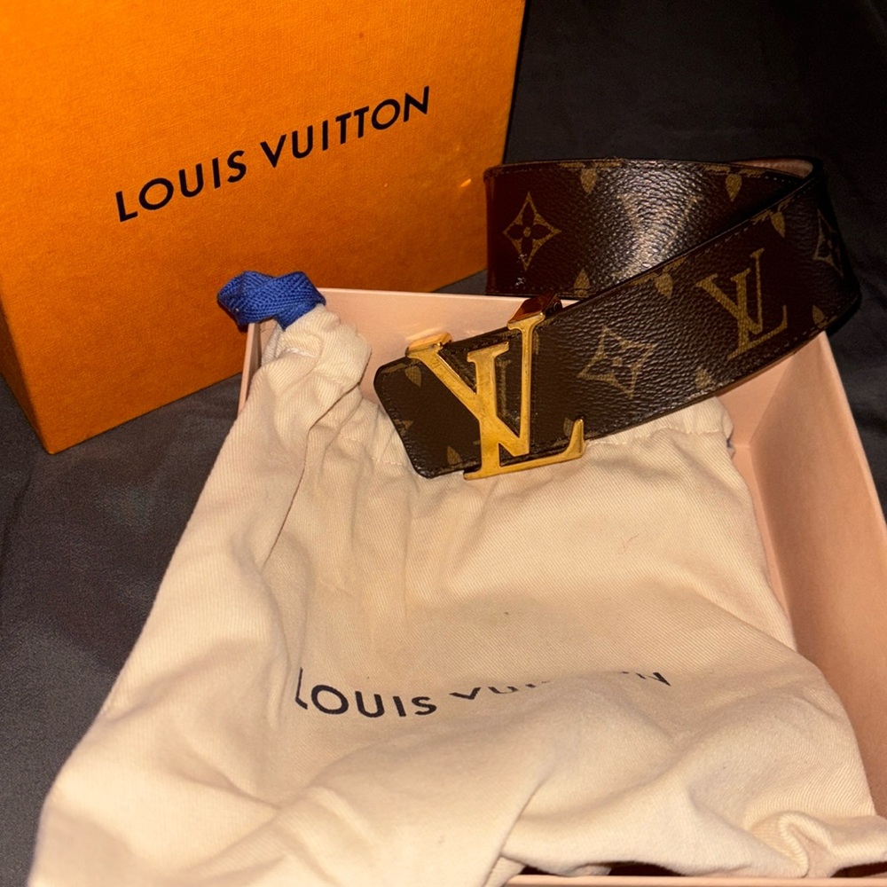 Lv belt brown for a 35-45 size